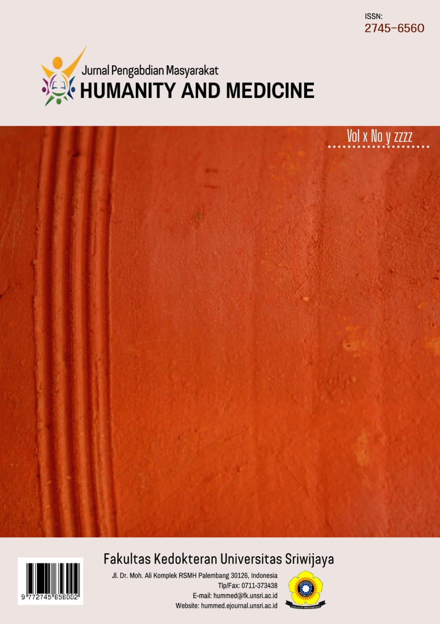 Cover Jurnal Pengabdian Masyarakat: Humanity and Medicine
